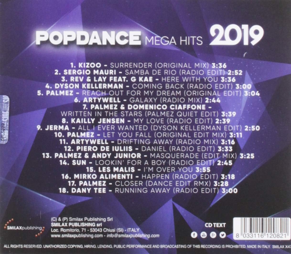 Pop Dance Mega Hits 2019 / Various