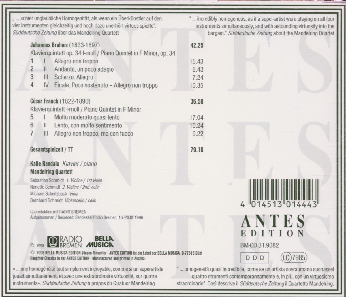 Piano Quintette
