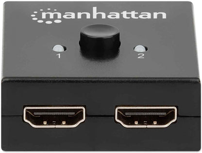 Hdmi Splitter/Switch 4K 2 Port- Bi-Direct 4K/30Hz Manual Passive