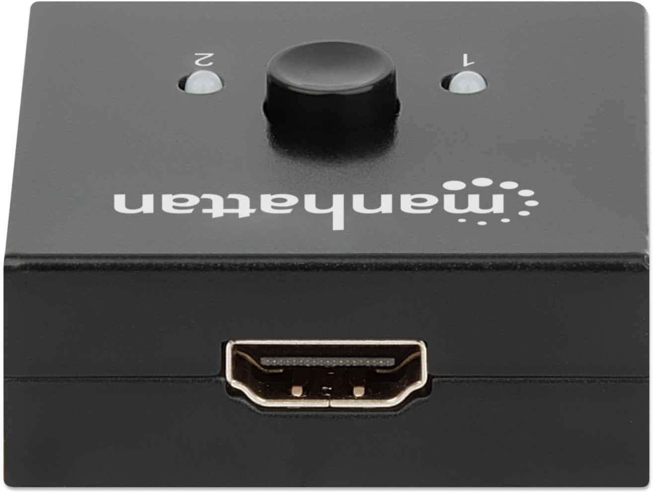 Hdmi Splitter/Switch 4K 2 Port- Bi-Direct 4K/30Hz Manual Passive