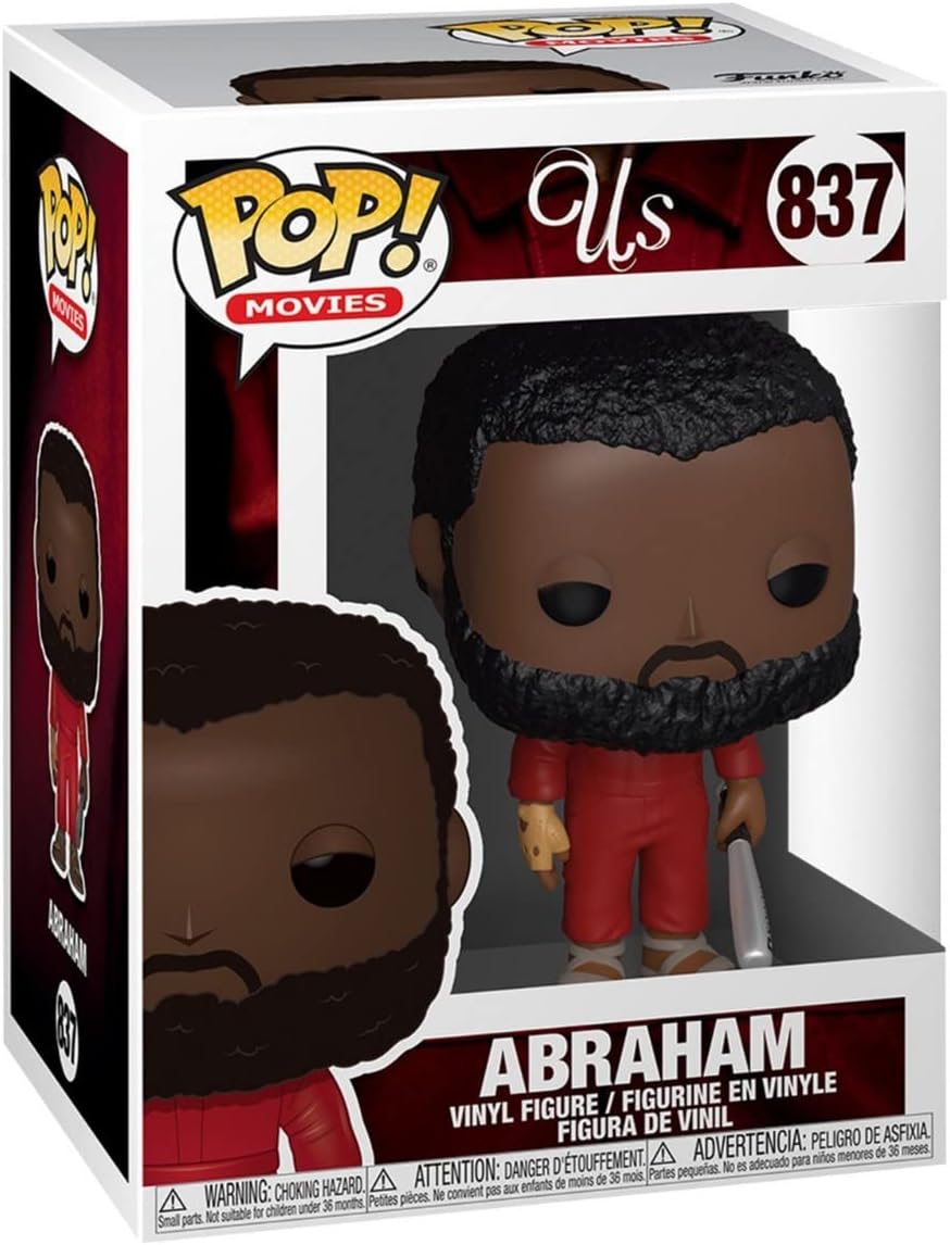 Funko POP! Movies: Us-Abraham With Bat - Collectable Vinyl Figure - Gift Idea - Official Merchandise - Toys for Kids & Adults - Movies Fans - Model Figure for Collectors and Display