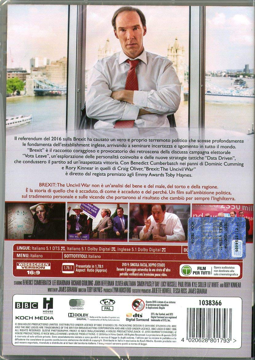 Brexit - The Uncivil War - (Italian Import)