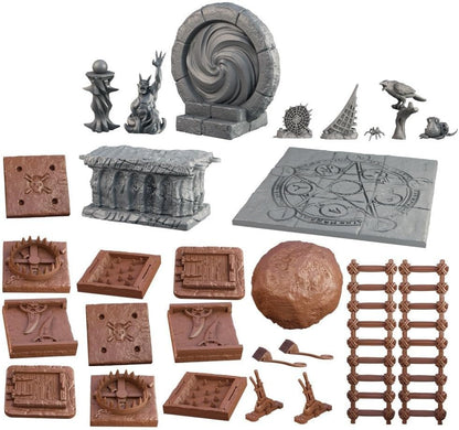 Mantic Games Terrain Crate - Dark Lord's Tower Medium Size Set | Highly-Detailed 3D Miniatures | Pre-Assembled Scenery Tabletop Game Accessory for Wargames, Board Games and RPGs | Made by Mantic Games