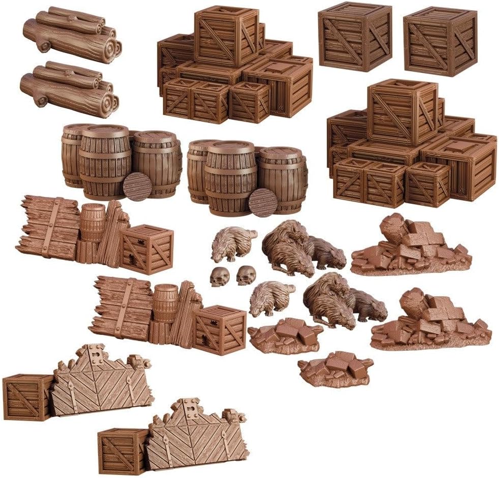 Mantic MGTC108 TerrainCrate: Dungeon Debris, Multi