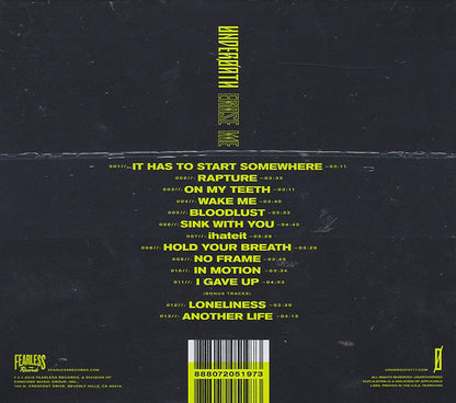 Erase Me CD+2 BONUS Tracks 2018 TARGET EXCLUSIVE
