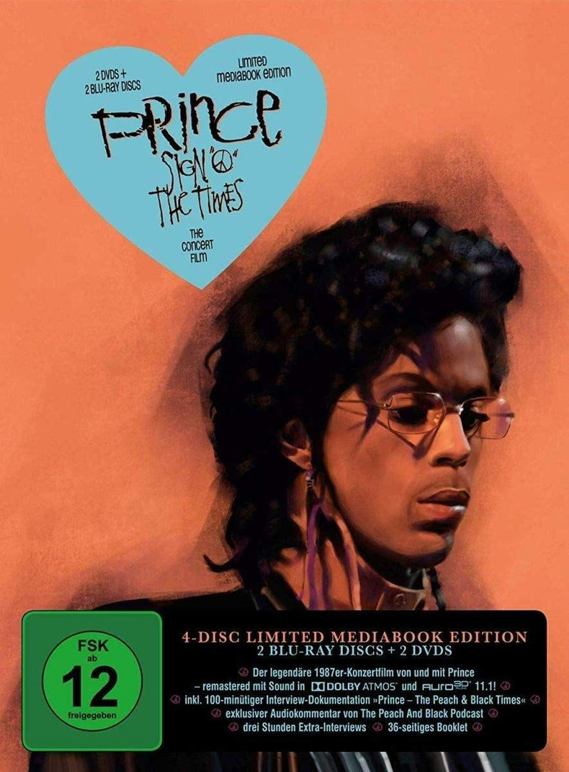 Prince – Sign "O" the Times - Limited Mediabook Edition (+ Bonus-BR) (+ Bonus-DVD)