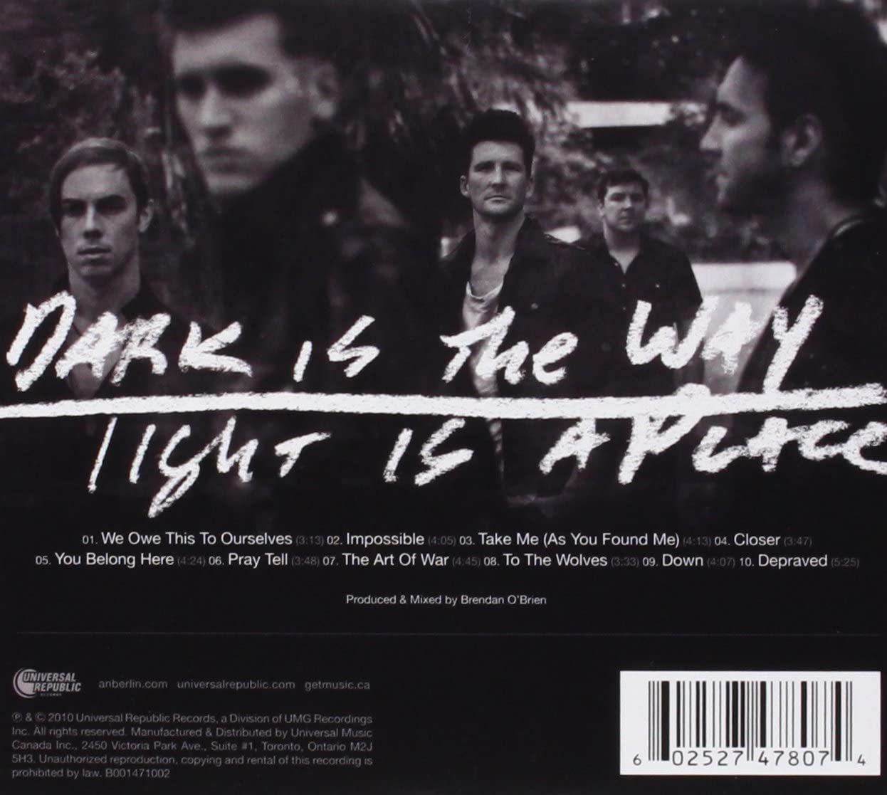 Dark Is the Way: Light Is a Pl