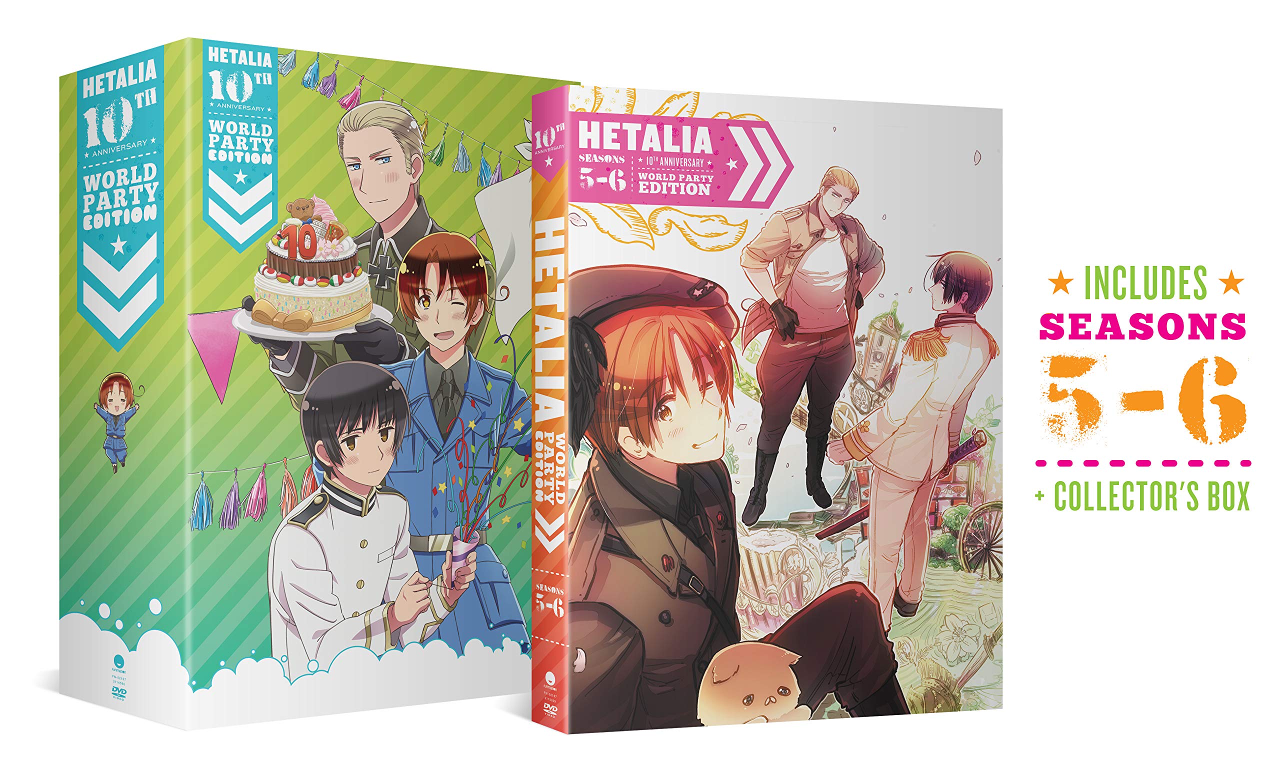 Hetalia - 10Th Anniversary World Party Collection 2: Seasons Five AndSix