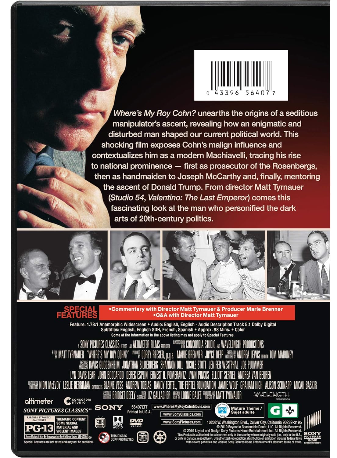 Where's My Roy Cohn?