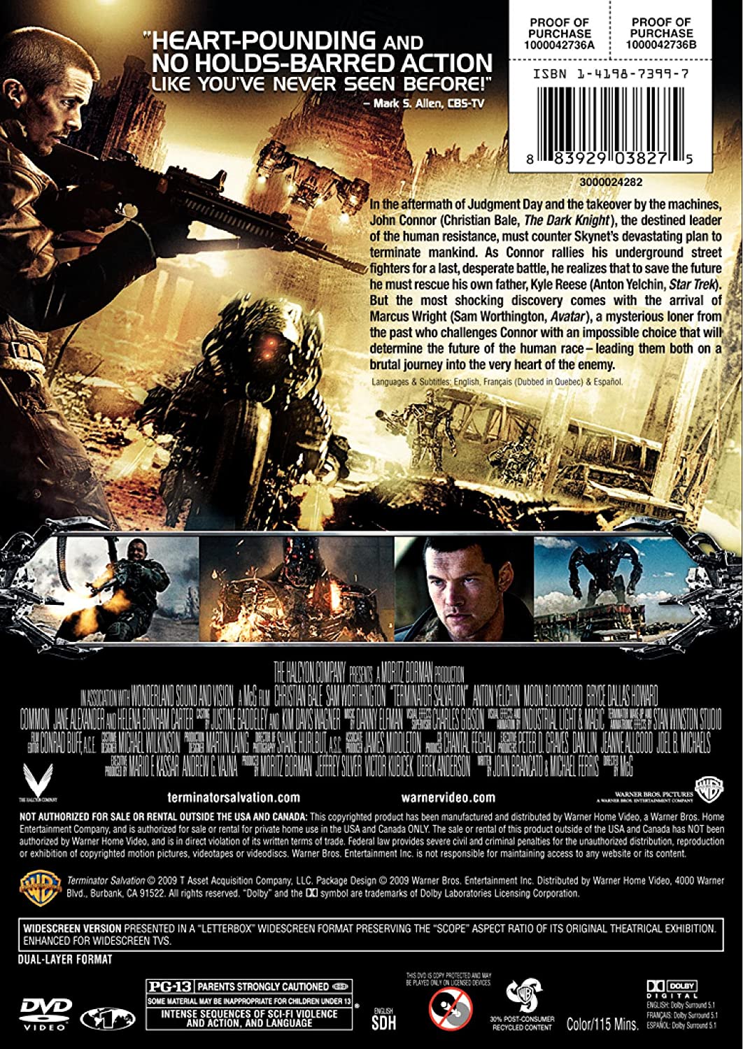 Terminator Salvation (Single-Disc Widescreen Edition)