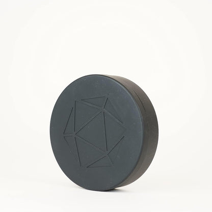 FanRoll by Metallic Dice Games Silicone Round Dice Case: Black, Role Playing Game Dice Accessories for Dungeons and Dragons