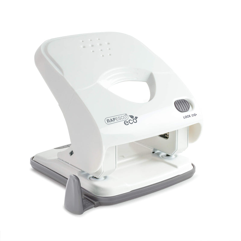 Rapesco 1526 ECO X5-40ps Less Effort 2-Hole Punch, 40 Sheet Capacity