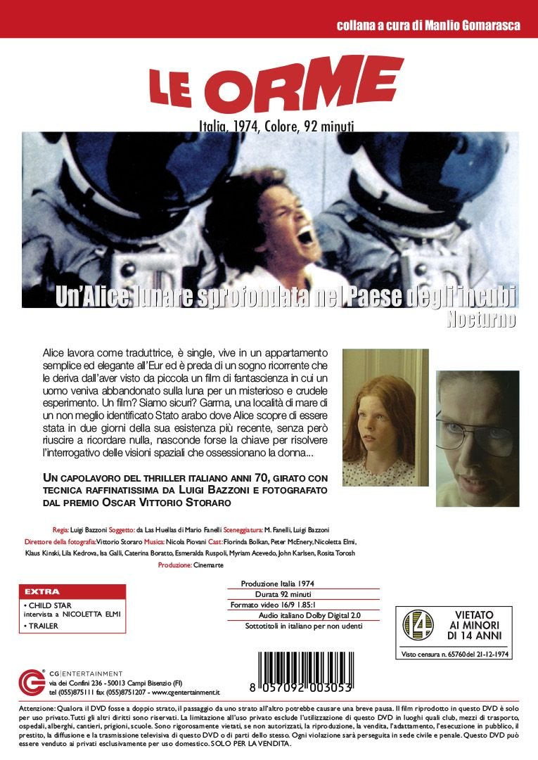 le orme dvd Italian Import