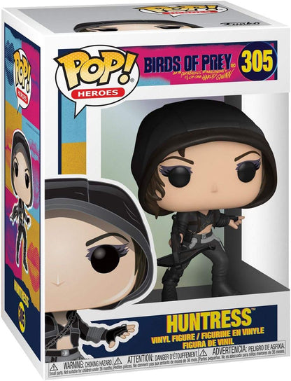 Funko POP! Heroes: Birds Of Prey-Huntress, 9 Cm - Collectable Vinyl Figure - Gift Idea - Official Merchandise - Toys for Kids & Adults - Movies Fans - Model Figure for Collectors and Display