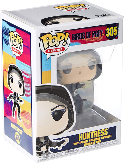 Funko POP! Heroes: Birds Of Prey-Huntress, 9 Cm - Collectable Vinyl Figure - Gift Idea - Official Merchandise - Toys for Kids & Adults - Movies Fans - Model Figure for Collectors and Display