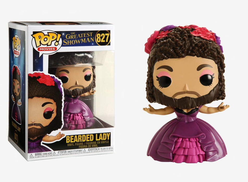 Funko POP! Movies: Greatest Showman-Bearded Lady - Collectable Vinyl Figure For Display - Gift Idea - Official Merchandise - Toys For Kids & Adults - Movies Fans - Model Figure For Collectors