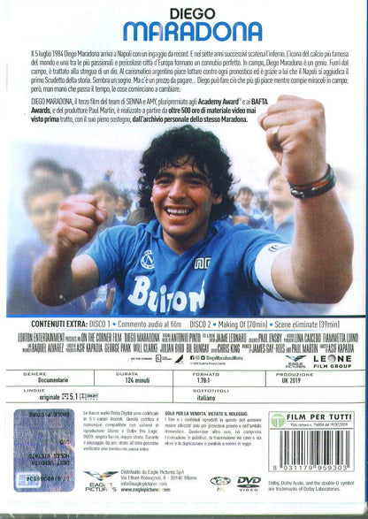 Diego Maradona (2 Dvd+Booklet+Segnalibro)