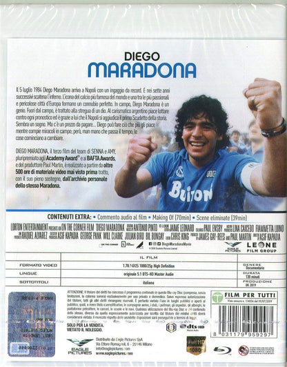 Diego Maradona (Blu-Ray+DVD+Booklet+Segnalibro)