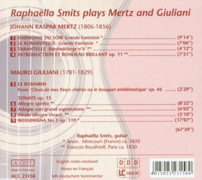 Mertz; Giuliani: Harmonie du soir /Smits (guitar