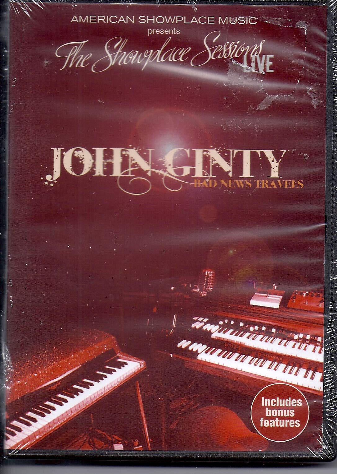 John Ginty -Bad News Travels Live