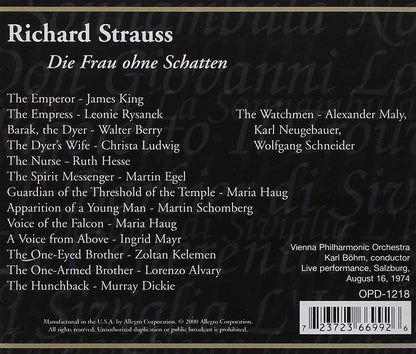 R Strauss: Die Frau Ohne Schatten