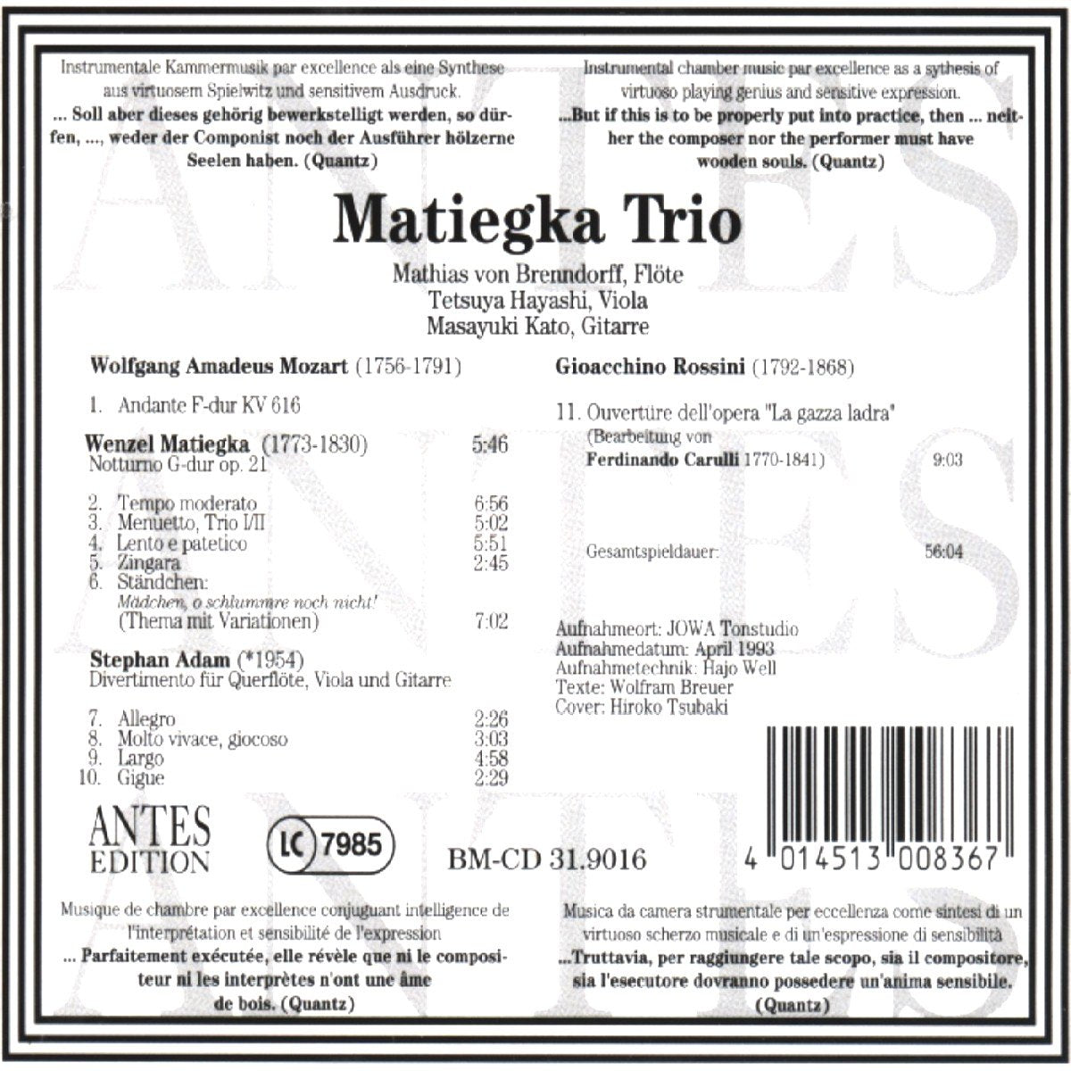 Matiegka Trio
