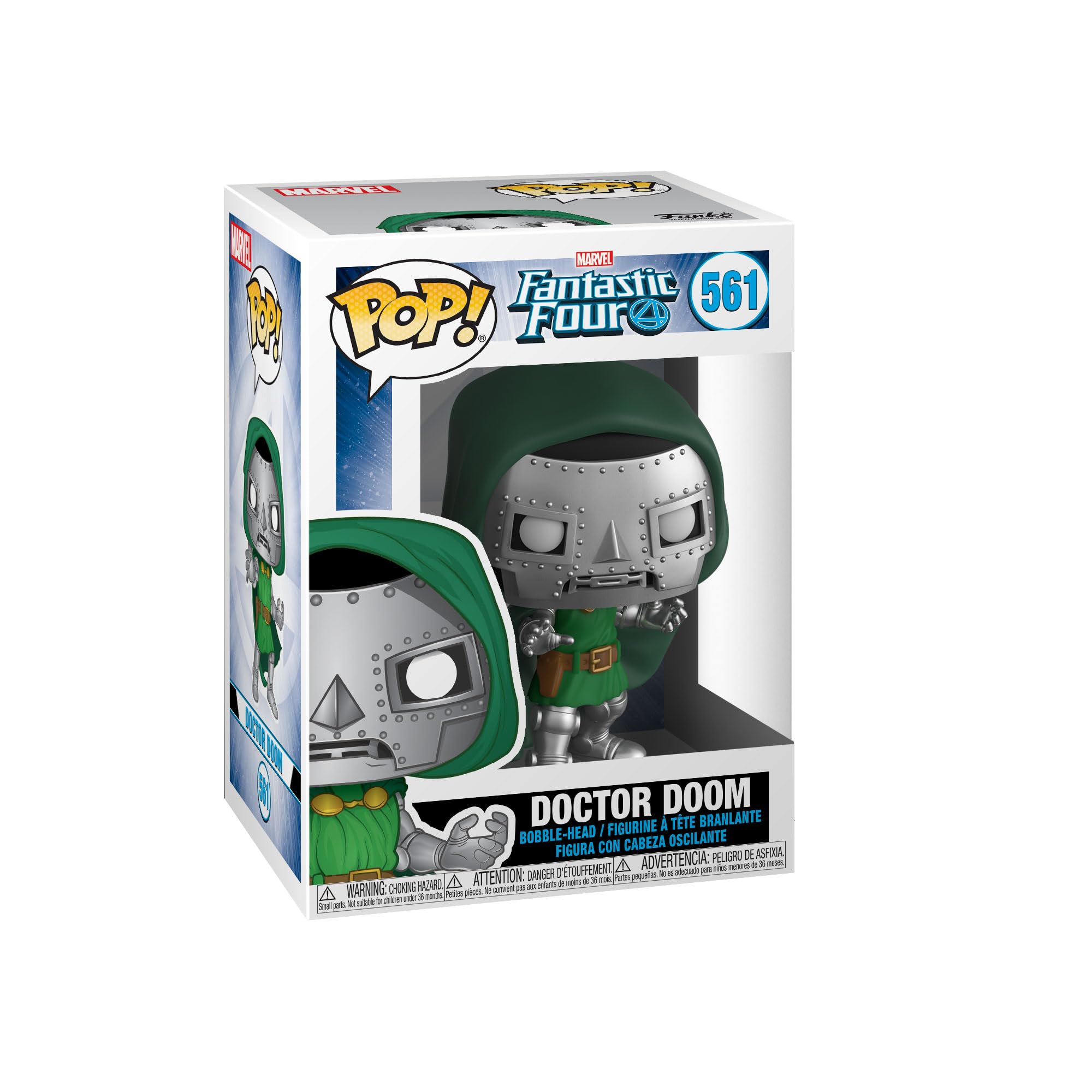 Funko POP! Marvel: Fantastic Four - Doctor Doom, Multicolor (44991