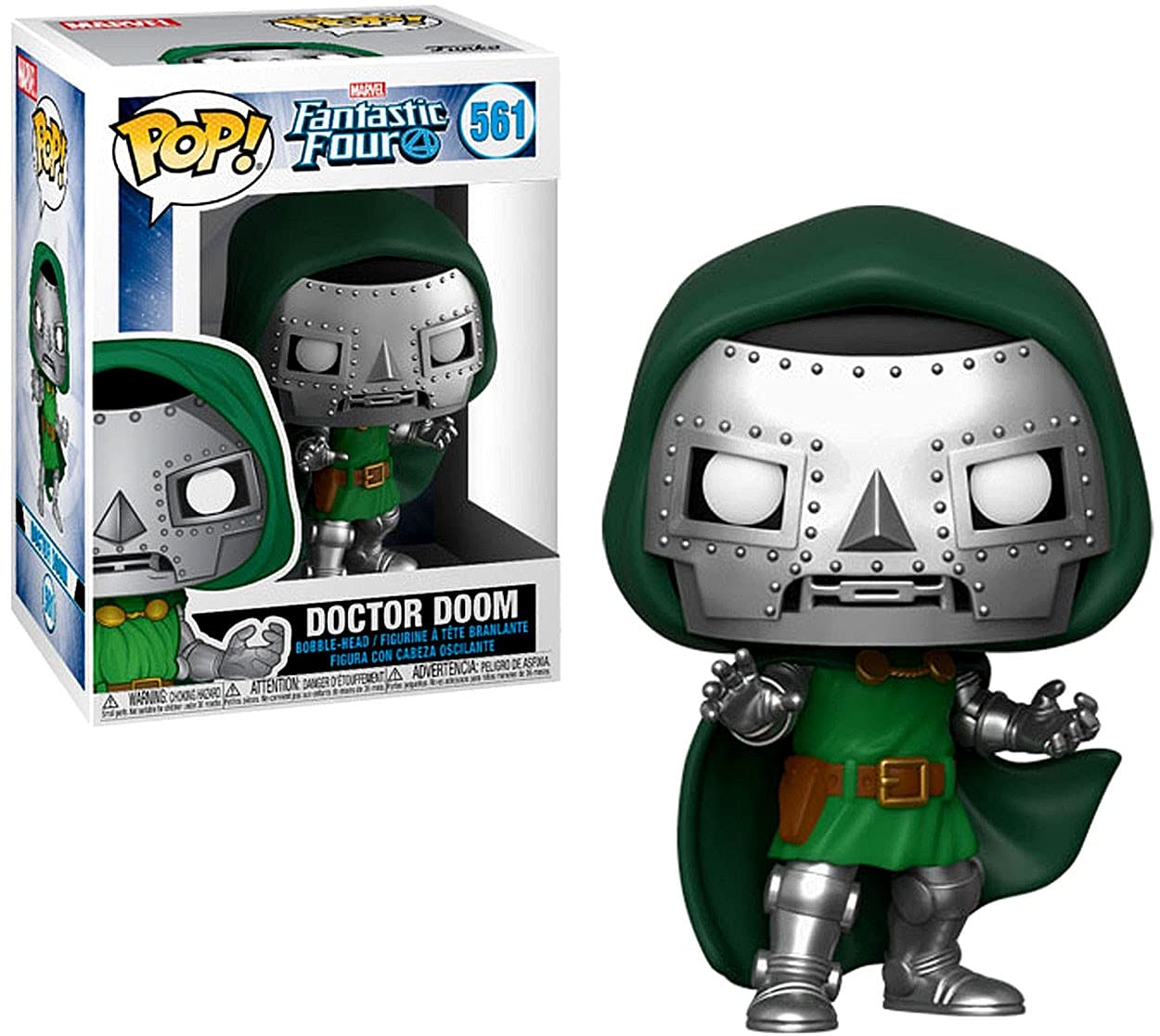 Funko POP! Marvel: Fantastic Four - Doctor Doom, Multicolor (44991