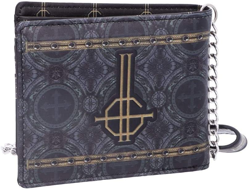 Nemesis Now Ghost Wallet-Gold, Black, Polyurethane, 11cm