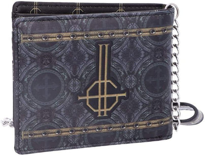 Nemesis Now Ghost Wallet-Gold, Black, Polyurethane, 11cm