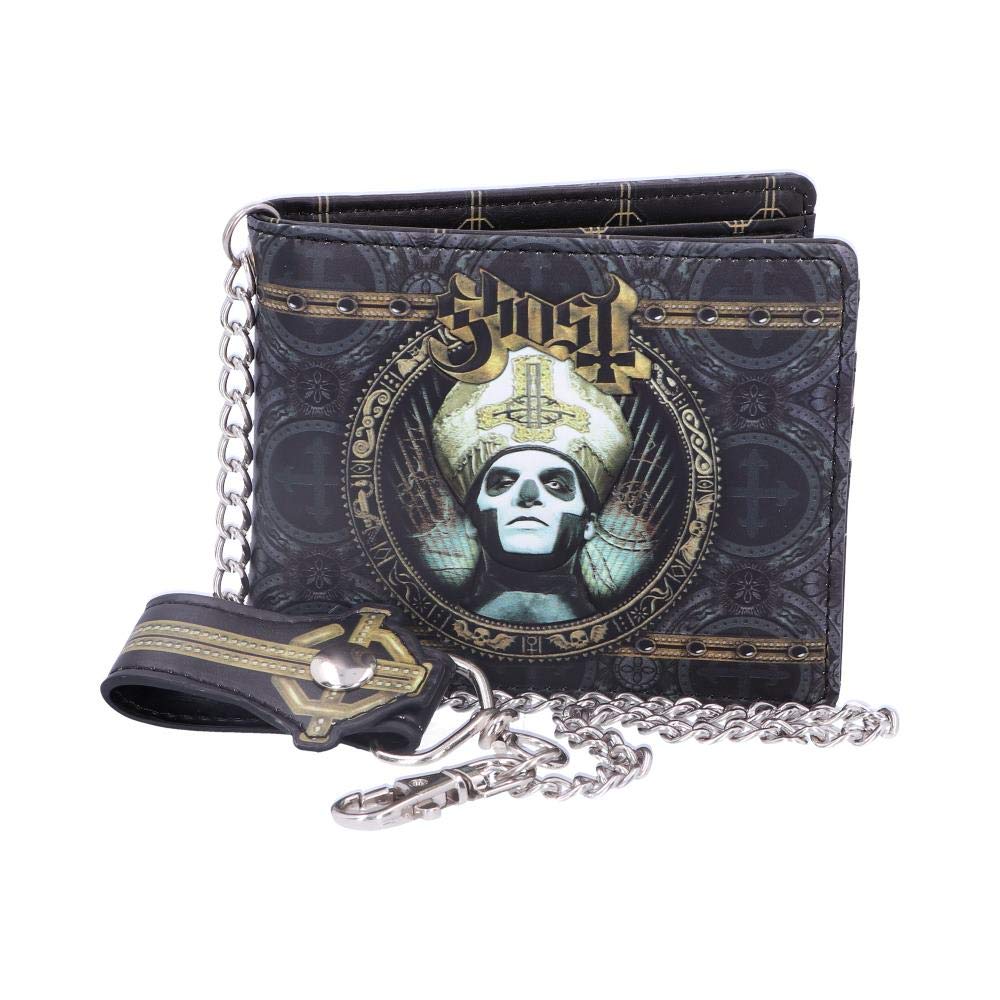 Nemesis Now Ghost Wallet-Gold, Black, Polyurethane, 11cm