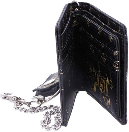 Nemesis Now Ghost Wallet-Gold, Black, Polyurethane, 11cm