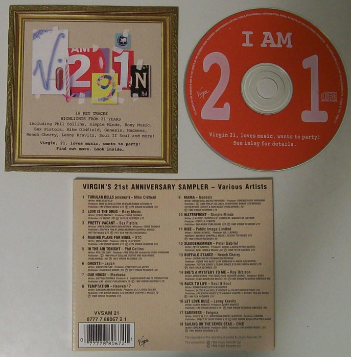 Virgin’s 21st Anniversary Sampler