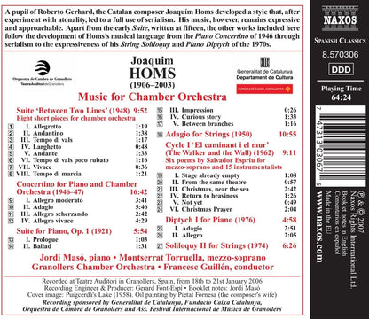 Music for Chamber Orchestra