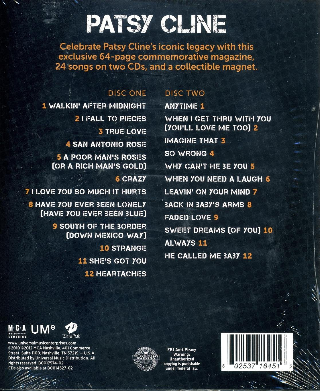 Patsy Cline - Patsy Cline Limited Collector's Edition Zinepak (2 CD)