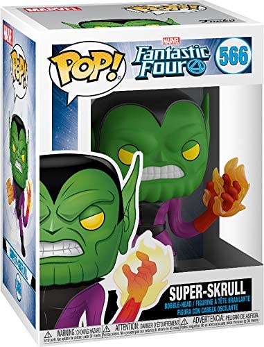 Funko Pop! Marvel: Fantastic Four - Super-Skrull - Figura de Vinilo Coleccionable - Idea de Regalo- Mercancia Oficial - Juguetes para Niños y Adultos - Comic Books Fans - Muñeco para Coleccionistas