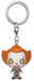 Funko POP! Keychain: IT: Chapter 2- Pennywise With Open Arm - IT Chapter Two - Collectable Vinyl Mini Figure Novelty Keyring - Stocking Filler - Gift Idea - Official Merchandise - Movies Fans