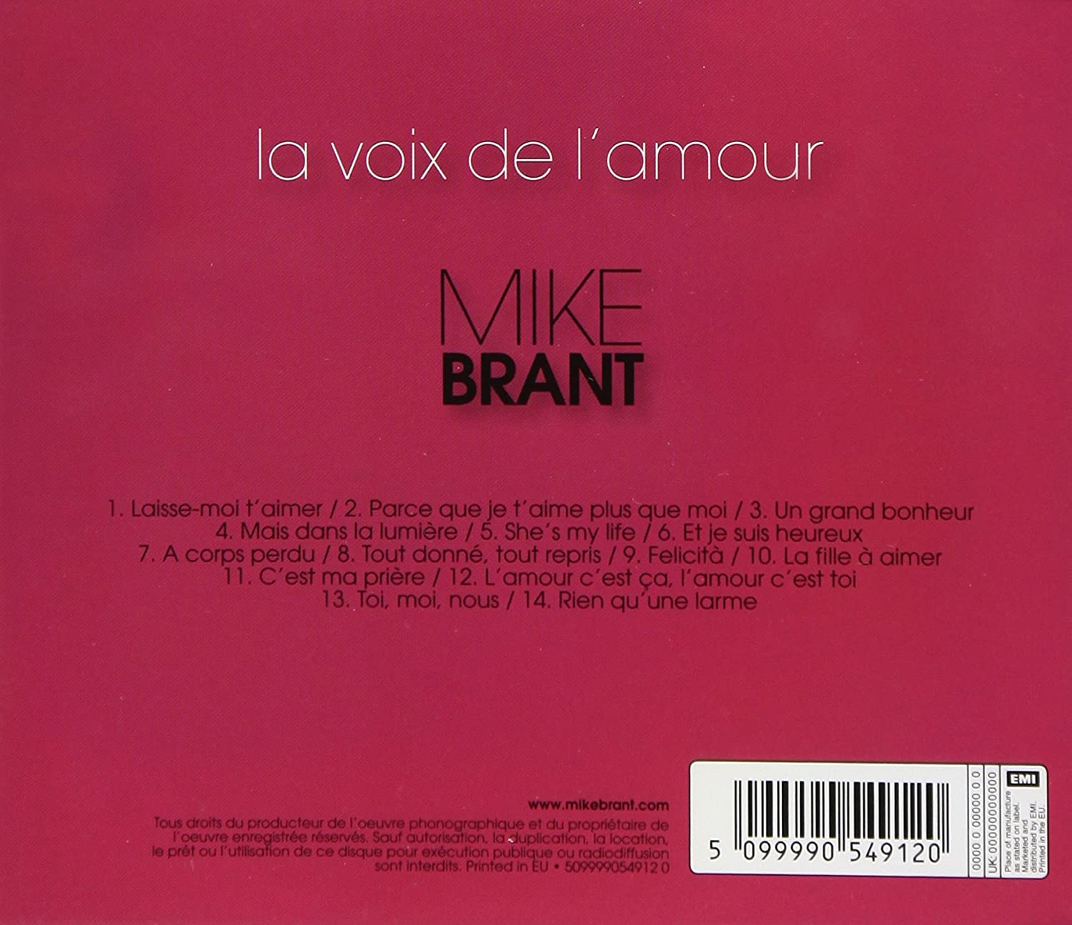 La Voix de l'amour