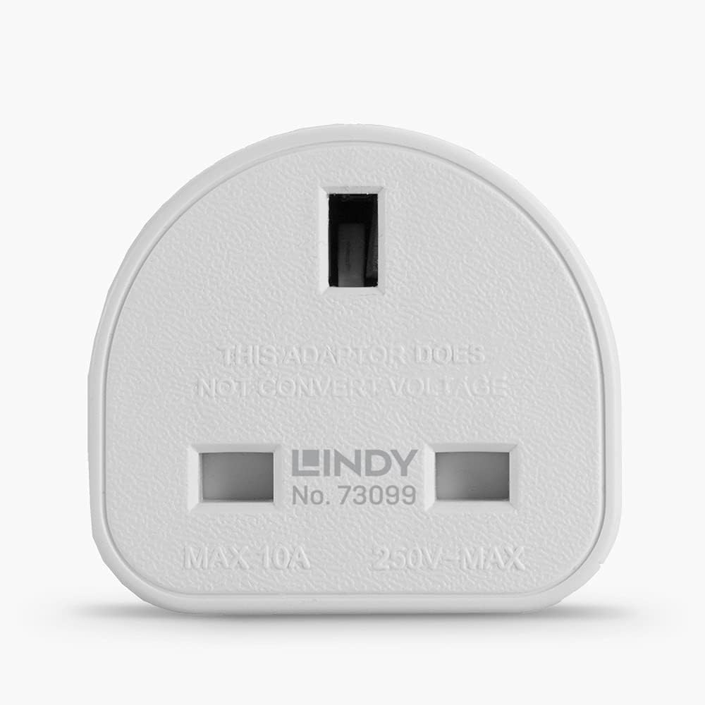 LINDY UK to Euro Adapter Travel Plug