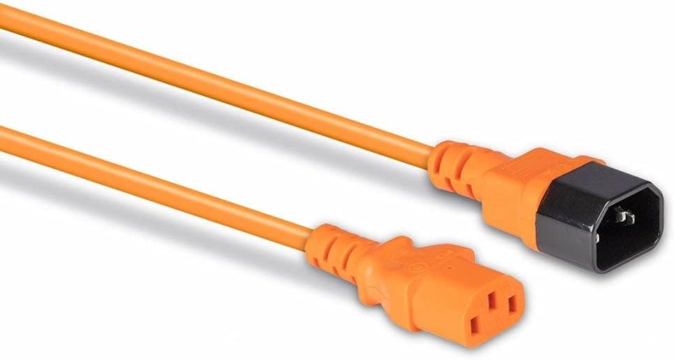Lindy 1m IEC C14 to IEC C13 Extension Power Cable