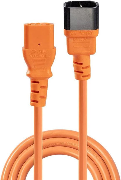 Lindy 1m IEC C14 to IEC C13 Extension Power Cable