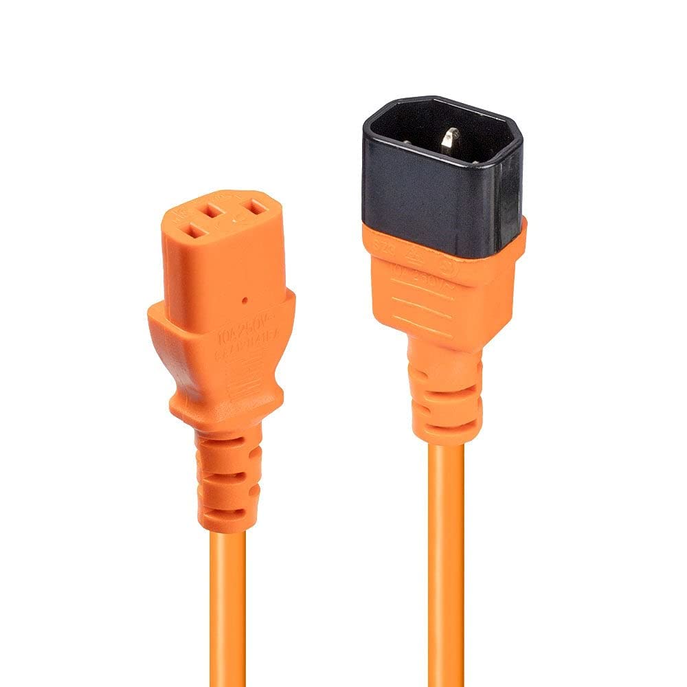 Lindy 1m IEC C14 to IEC C13 Extension Power Cable