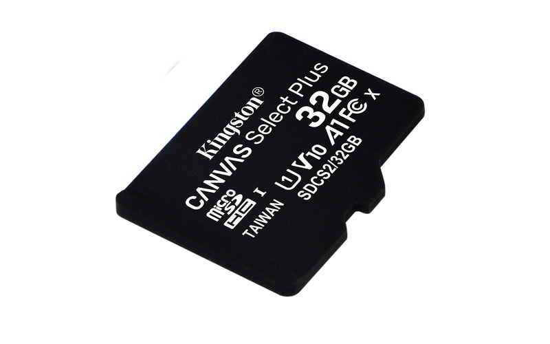 Kingston Canvas Select Plus microSD Card SDCS2/32 GB SP Class 10 32 GB Card Only