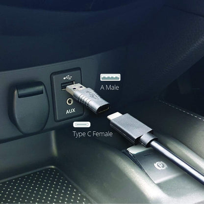Connektgear 26-0420 USB 3 Adapter A Male to Type C Female - with OTG Function, 15.4 mm*33.9 mm*15.4 mm