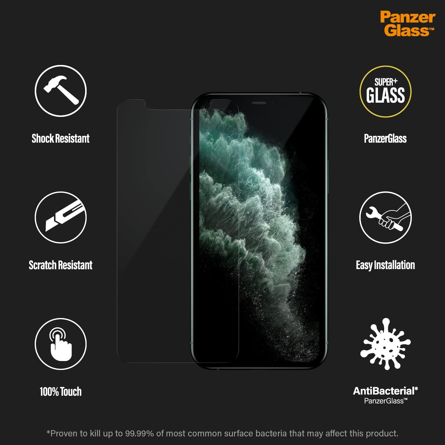 Gepantserd glas beschermglas voor iPhone 5.8 inch (2019