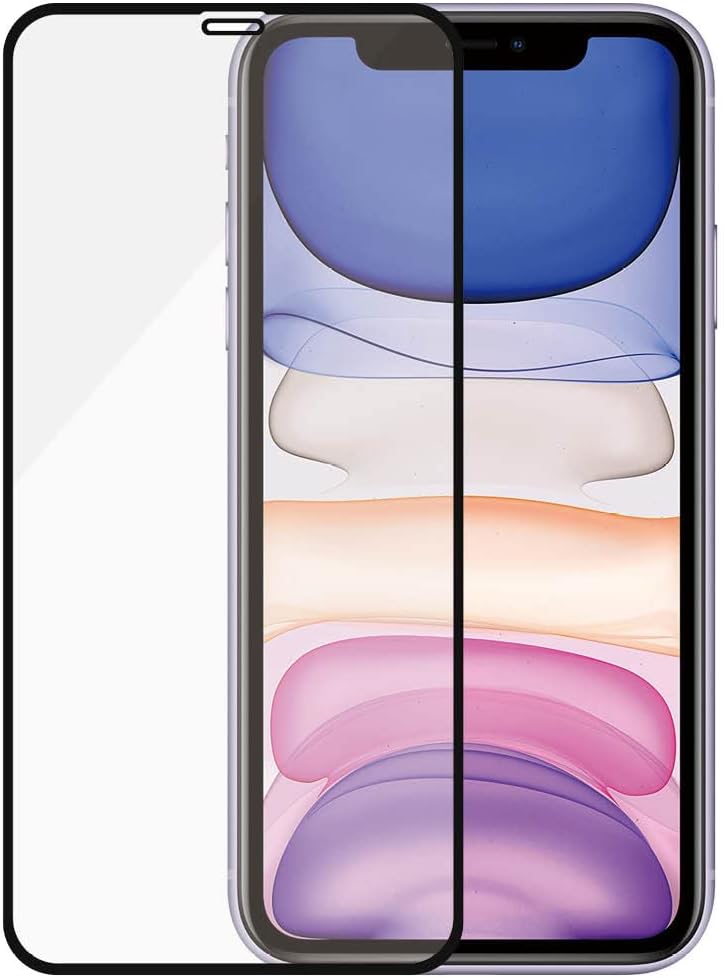 PANZERGLASS - iPhone XR/11, Black - Case Friendly