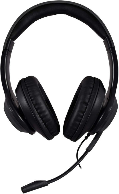 V7 Premium Over-Ear Stereo Headset, Boom Mic, PC, Mac, Tablets, Laptop Computer, Gaming, Video Conferencing, 3.5mm, USB