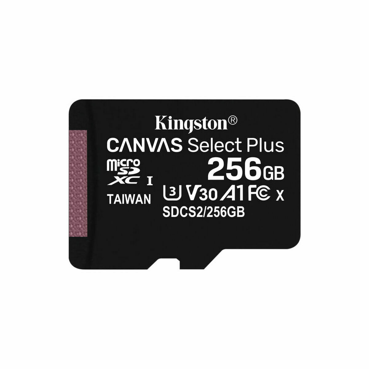 Kingston Canvas Select Plus SDCS2/256GBSP Scheda microSD Classe 10, senza Adattatore SD, 256 GB