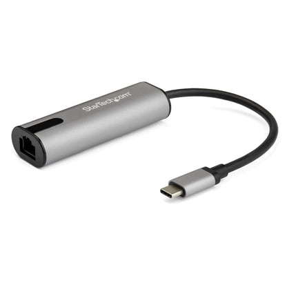 StarTech.com 2.5GbE USB C to Ethernet Adapter NBASE-T NIC - USB 3.0 Type C 2.5/1 Gigabit/100 Mbps Multi Speed Network/ USB 3.1 Laptop to RJ45/LAN Thunderbolt 3 Compatible/MacBook Pro Surface (US2GC30