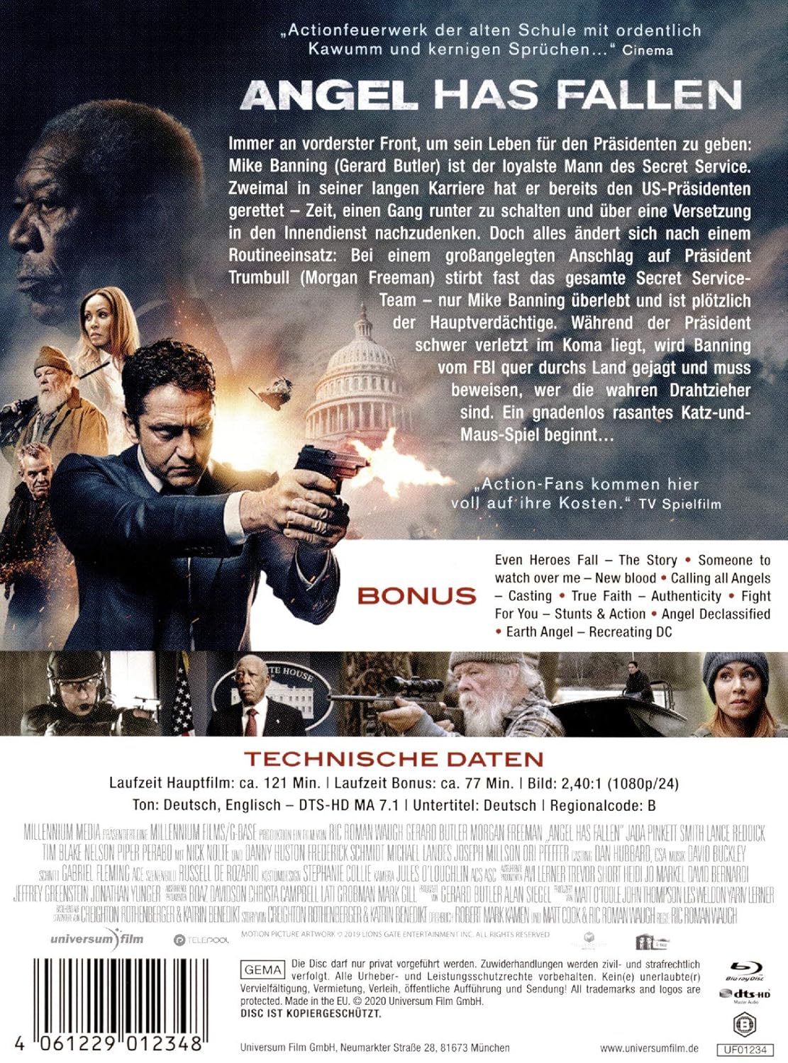 Angel Has Fallen BD (Ltd. Steelbook)